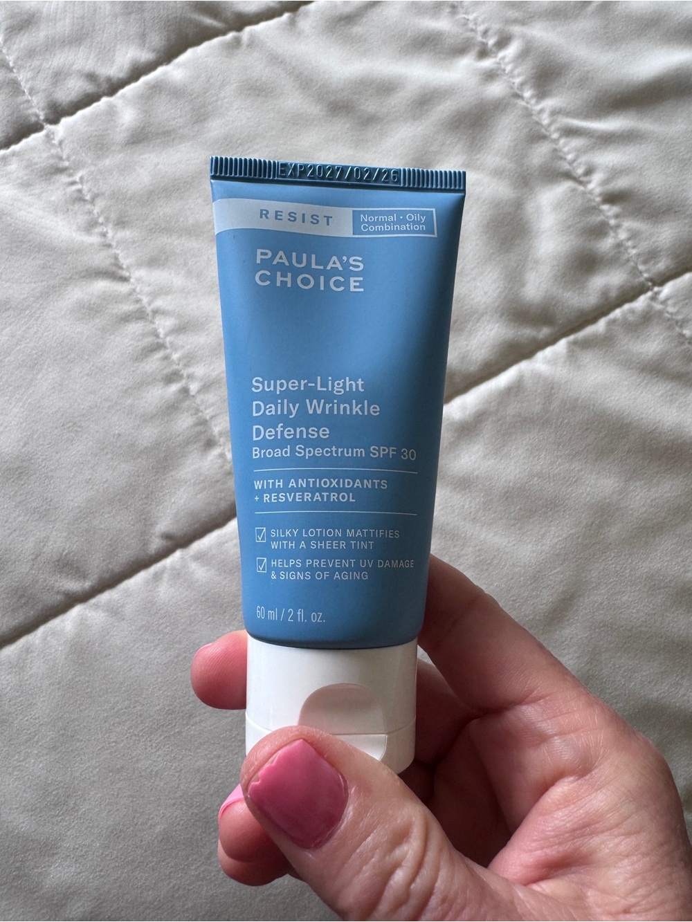 Paula's Choice Super-Light Daily Wrinkle Defense SPF 30 - Blue